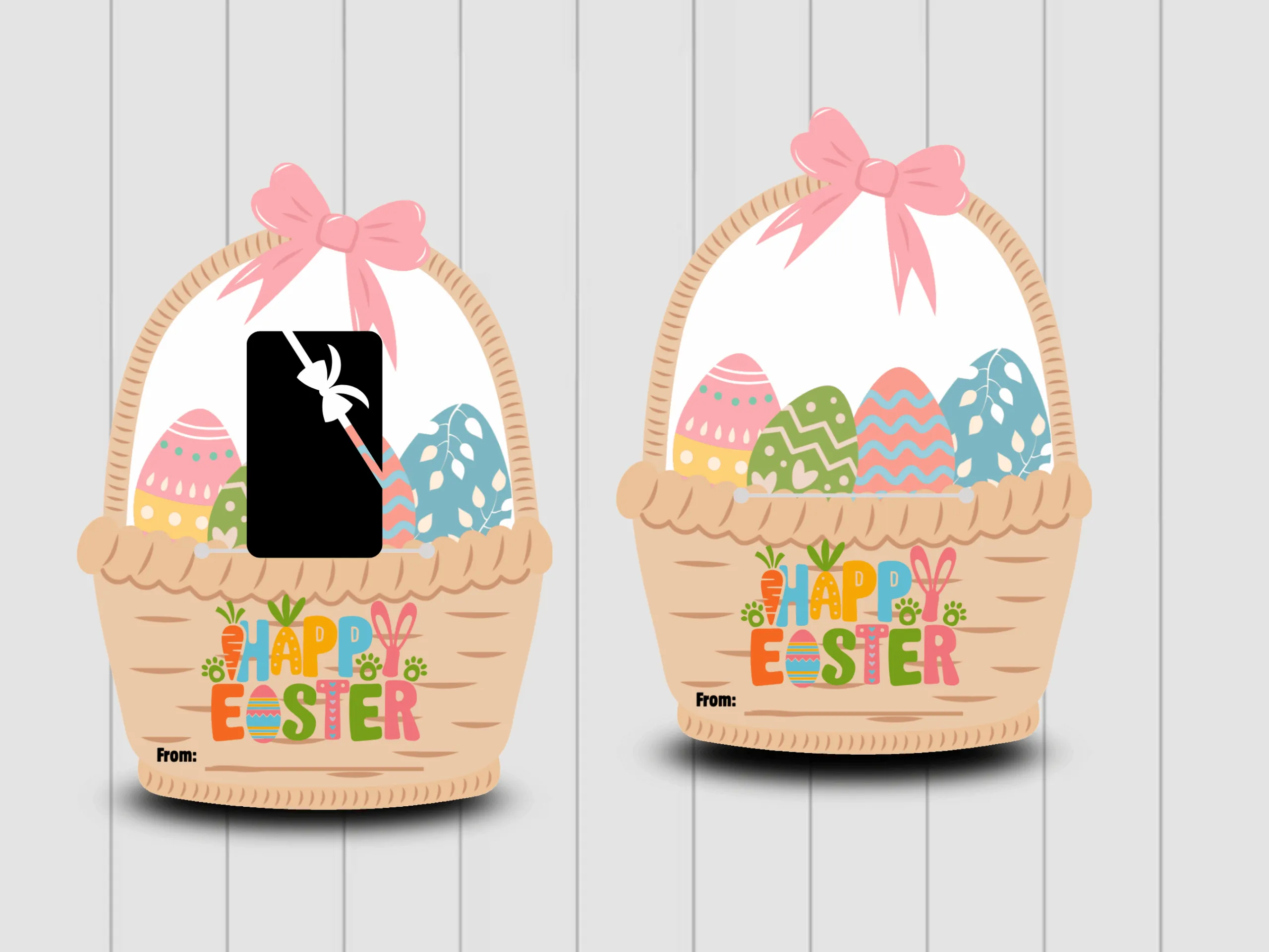 Easter gift card holder