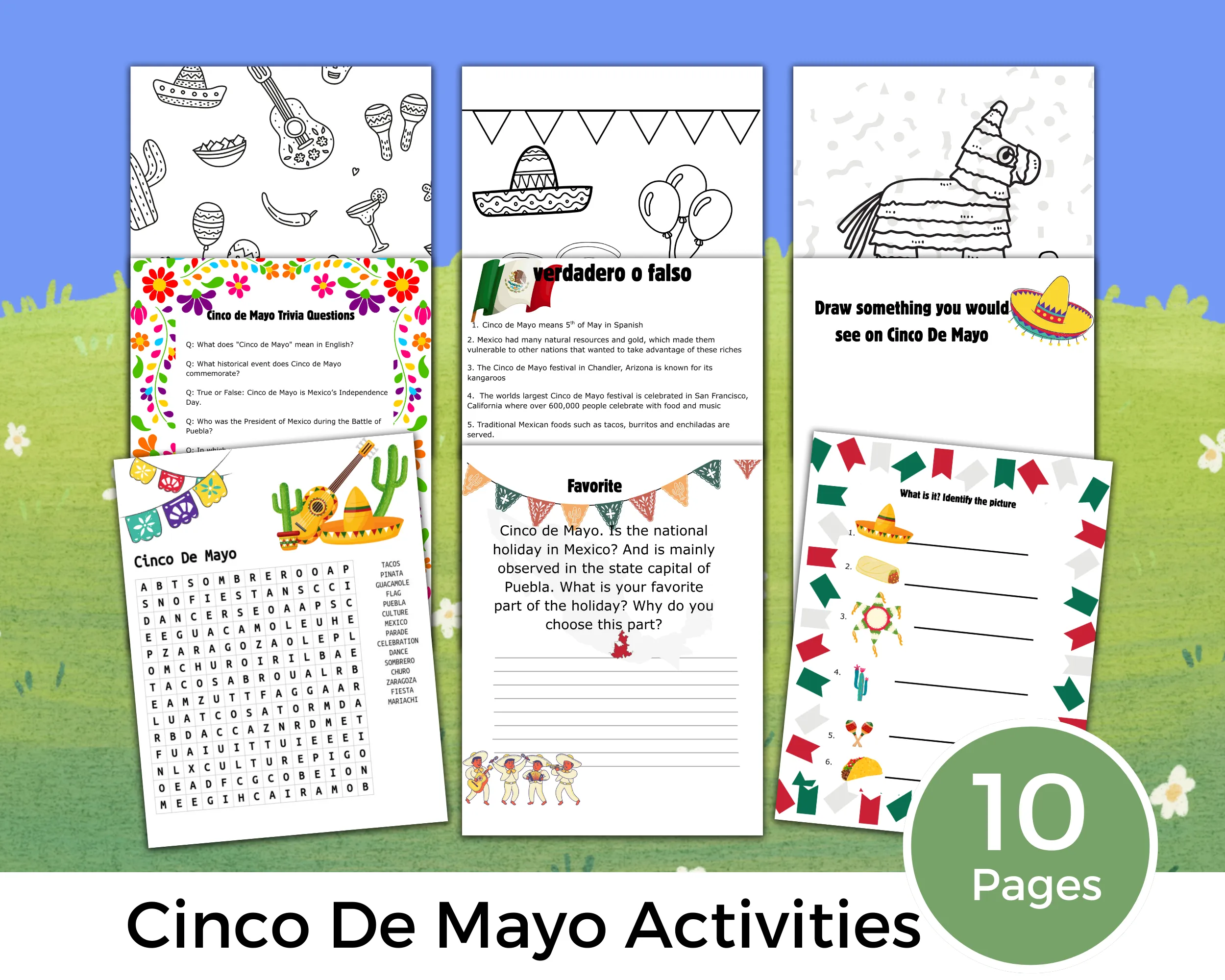 Cinco de Mayo Activities