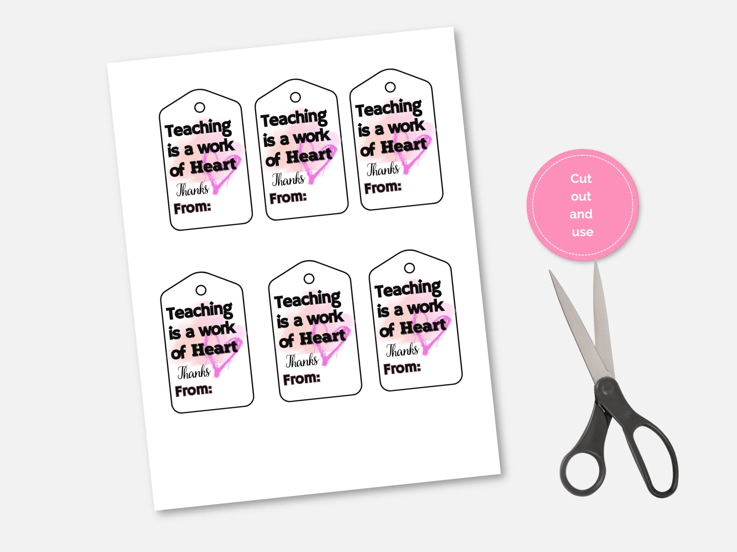 Teacher Appreciation Gift Tag - Image 4