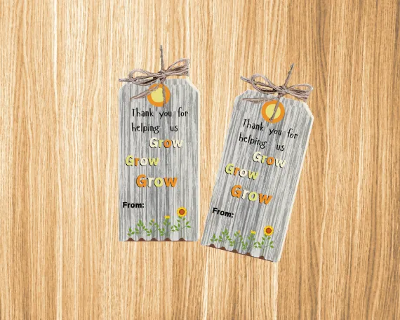 Teacher Appreciation Gift Tag