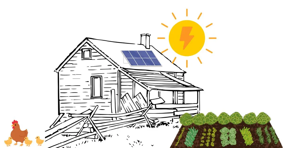 Homesteading solar power